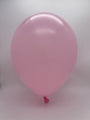 Inflated Balloon Image 18" Deco Taffy Pink Decomex Heart Shaped Latex Balloons (100 Per Bag)