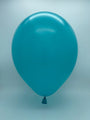 Inflated Balloon Image T160D Deco Tiffany Blue Decomex Modelling Latex Balloons (100 Per Bag)