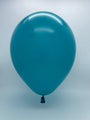Inflated Balloon Image 36" Deco Turquoise Decomex Latex Balloons (5 Per Bag)