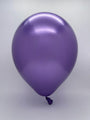 Inflated Balloons Image 5" Decomex Luster Latex Balloons (50 Per Bag) Purple