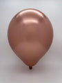 Inflated Balloons Image 5" Decomex Luster Latex Balloons (50 Per Bag) Rose Gold