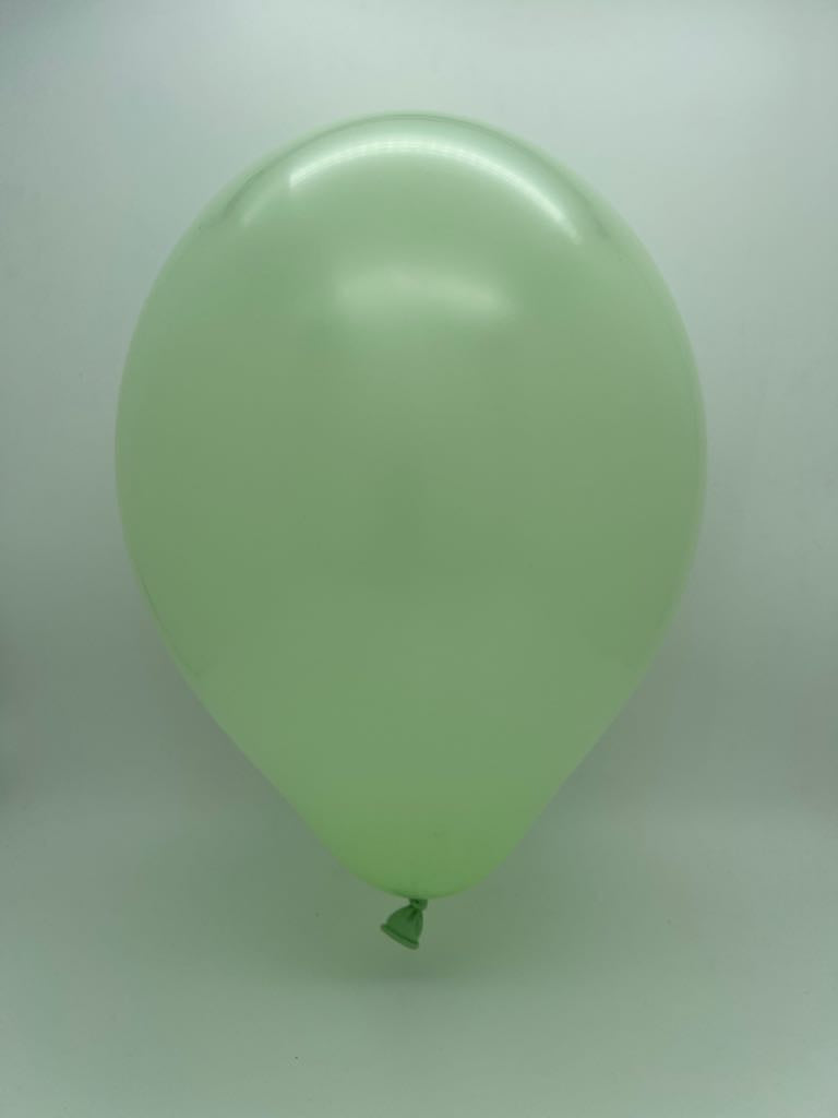 Inflated Balloon Image 24" Ellie's Brand Latex Balloons Kiwi Kiss (10 Per Bag)