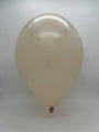 Inflated Balloon Image 17" Ellie's Brand Latex Balloons Linen (25 Per Bag)