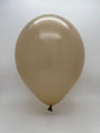 Inflated Balloon Image 5" Ellie's Brand Latex Balloons Toasted Almond (100 Per Bag)