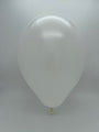 Inflated Balloon Image 5" Ellie's Brand Latex Balloons White (100 Per Bag)