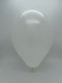 Inflated Balloon Image 17" Ellie's Brand Latex Balloons White (25 Per Bag)