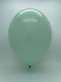 Inflated Balloon Image 5" Empower-Mint Tuftex Latex Balloons (50 Per Bag)