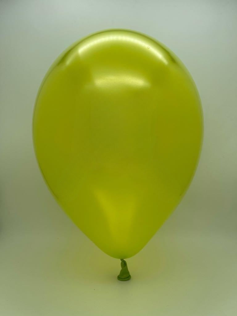 Inflated Balloon Image 31" Gemar Latex Balloons (Pack of 1) Giant Metallic Light Green