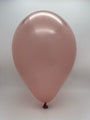 Inflated Balloon Image 360G Gemar Latex Balloons (Bag of 50) Metallic Modelling/Twisting Rose Gold*