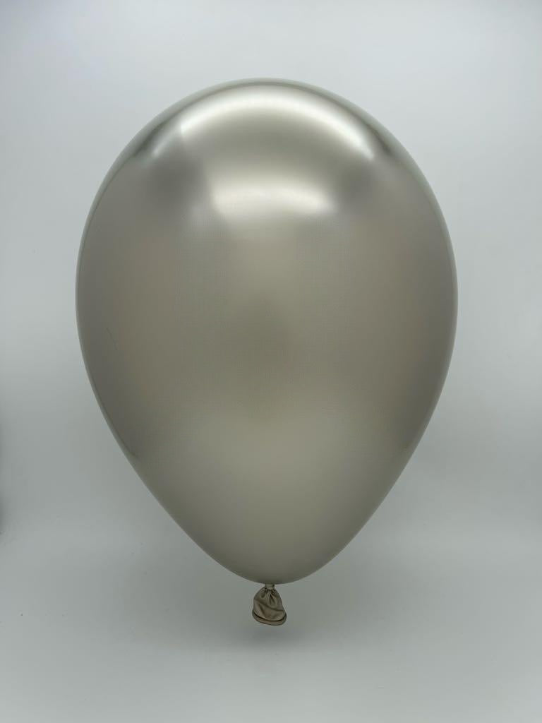 Inflated Balloon Image 19" Gemar Latex Balloons Pack Of 25 Shiny Prosecco