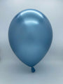 Inflated Balloon Image 5" Gemar Latex Balloons (Bag of 50) Shiny Blue