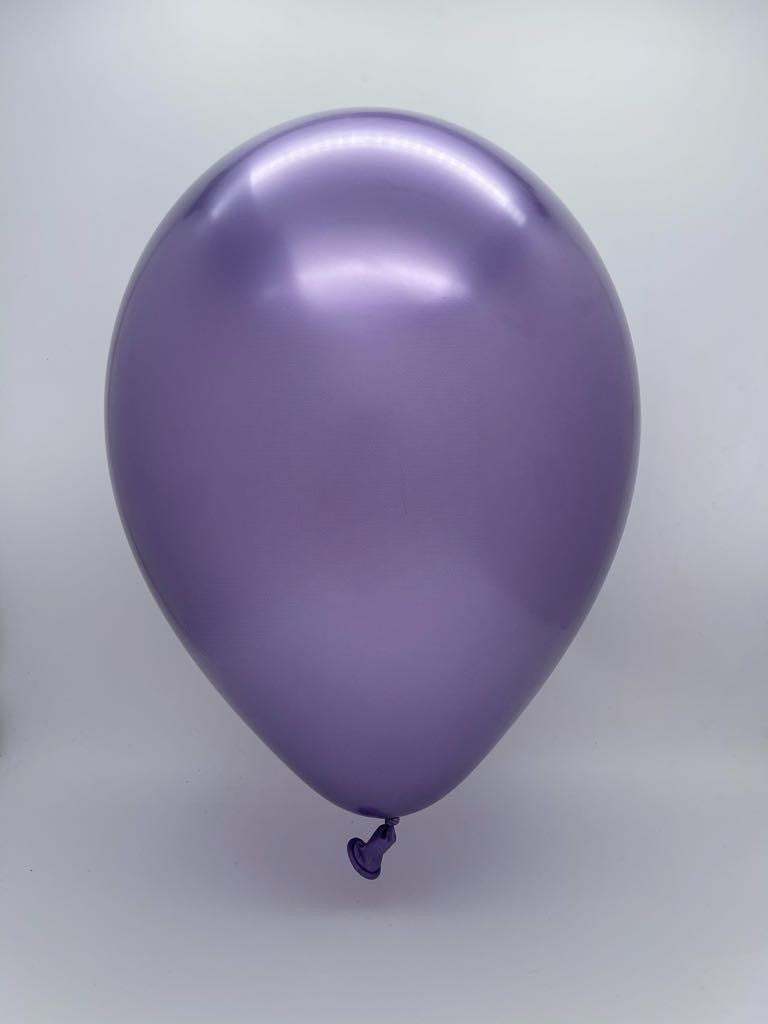 Inflated Balloon Image 31" Gemar Latex Balloons (Pack of 1) Shiny Purple