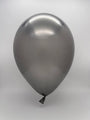 Inflated Balloon Image 160G Gemar Latex Balloons (Bag of 50) Shiny Space Grey Twisting/Modelling