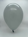 Inflated Balloon Image 12" Gemar Latex Balloons (Bag of 50) Standard Grey