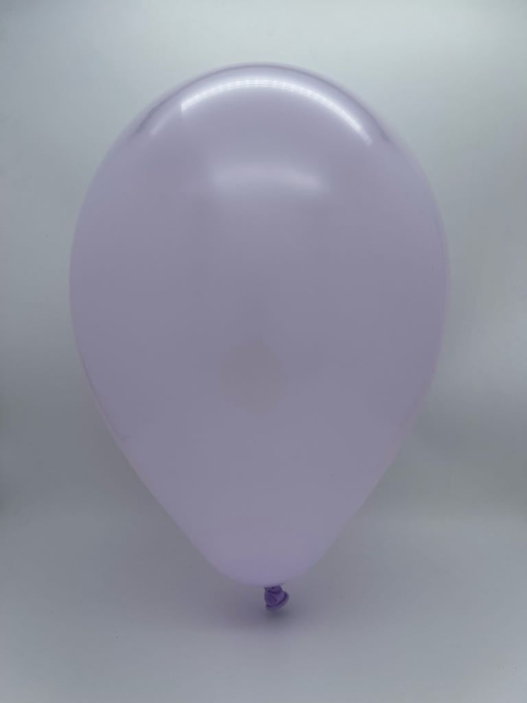 Inflated Balloon Image 19" Gemar Latex Balloons (Bag of 25) Standard Lilac