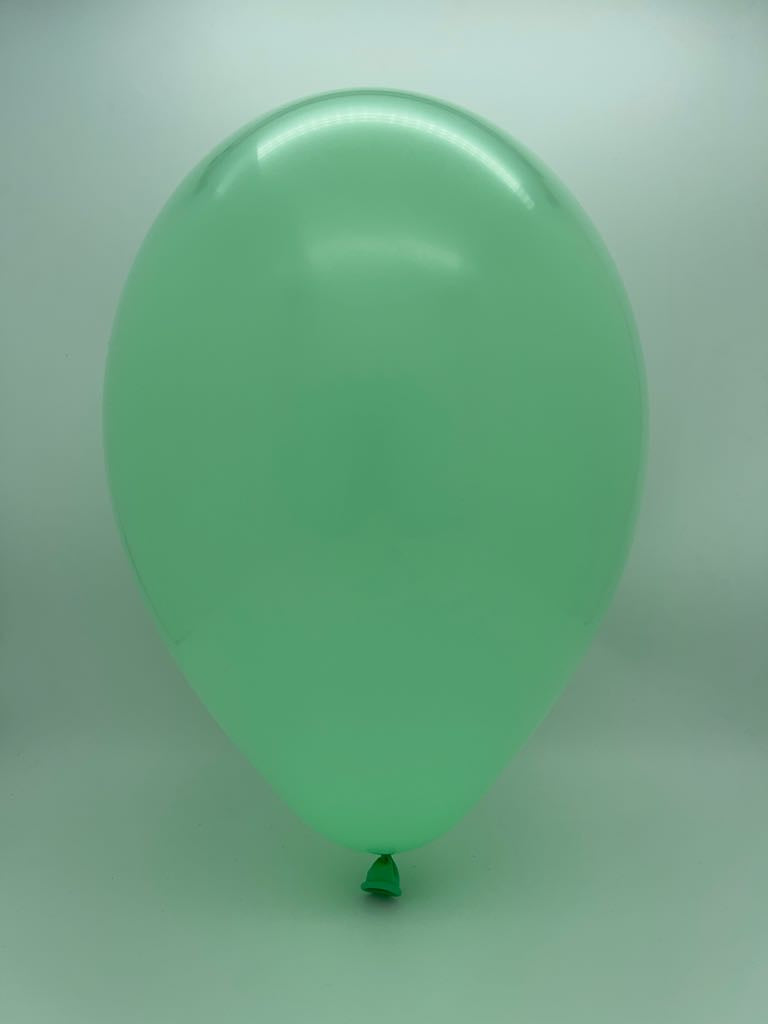 Inflated Balloon Image 31" Gemar Latex Balloons (Pack of 1) Giant Balloon Mint Green