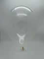 Inflated Balloon Image 260K Kalisan Nozzle Up Twisting Latex Balloons Crystal Transparent (50 Per Bag)