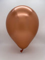 Inflated Balloon Image 160K Kalisan Nozzle Up Twisting Latex Balloons Mirror Copper (50 Per Bag)