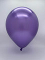 Inflated Balloon Image 160K Kalisan Nozzle Up Twisting Latex Balloons Mirror Violet (50 Per Bag)