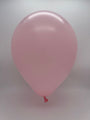 Inflated Balloon Image 5" Kalisan Latex Balloons Pastel Matte Macaroon Pink (50 Per Bag)