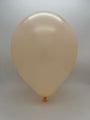 Inflated Balloon Image 5" Kalisan Latex Balloons Pastel Matte Macaroon Salmon (50 Per Bag)