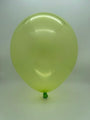 Inflated Balloon Image 18" Kalisan Latex Balloons Pure Crystal Pastel Green (25 Per Bag)