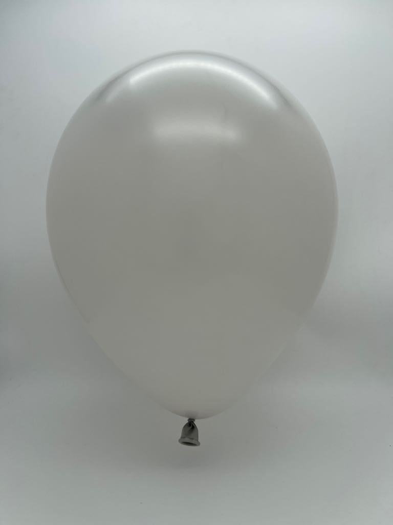 Inflated Balloon Image 12" Kalisan Latex Balloons Retro Smoke (50 Per Bag)