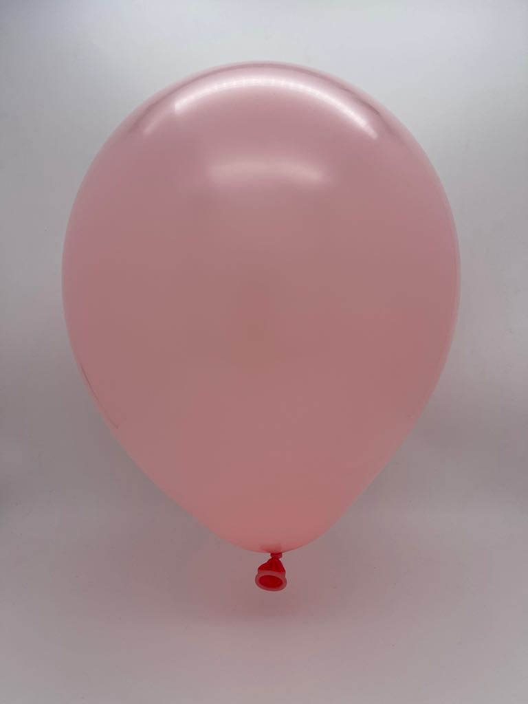 Inflated Balloon Image 260K Kalisan Twisting Latex Balloons Standard Baby Pink (50 Per Bag)