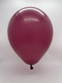 Inflated Balloon Image 12" Kalisan Latex Balloons Standard Burgundy (50 Per Bag)