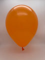 Inflated Balloon Image 260K Kalisan Nozzle Up Twisting Latex Balloons Standard Orange (50 Per Bag)