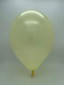 Inflated Balloon Image 6" Metallic Ivory Decomex Linking Latex Balloons (100 Per Bag)