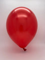 Inflated Balloon Image 11" Pearl Metallic Starfire Red Tuftex Latex Balloons (100 Per Bag)