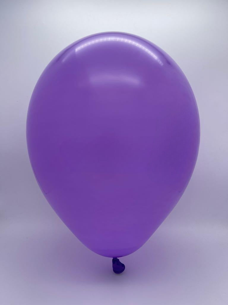 Inflated Balloon Image T160D Standard Lavender Decomex Modelling Latex Balloons (100 Per Bag)