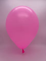 Inflated Balloon Image 11" Standard Pink Decomex Heart Shaped Latex Balloons (100 Per Bag)