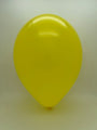 Inflated Balloon Image 17" Standard Yellow Tuftex Latex Balloons (50 Per Bag)