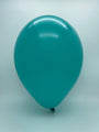 Inflated Balloon Image 11" Teal Tuftex Latex Balloons (100 Per Bag)