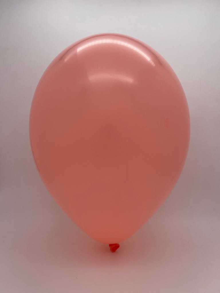 Inflated Balloon Image 17" Coral Tuftex Latex Balloons (50 Per Bag)