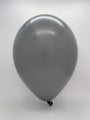 Inflated Balloon Image 24" Gray Smoke Tuftex Latex Balloons (3 Per Bag)