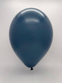 Inflated Balloon Image 11 Inch Tuftex Latex Balloons (100 Per Bag) Naval