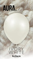 Ivory White Story Kalisan Latex Balloons
