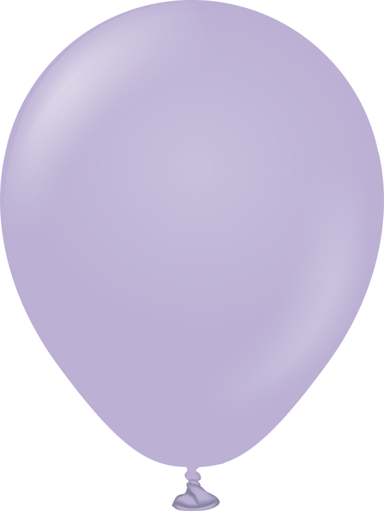 5" Kalisan Latex Balloons Standard Lilac (50 Per Bag)