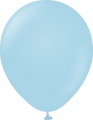 12" Kalisan Latex Balloons Pastel Matte Macaroon Blue (500 Per Bag)