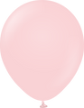 12" Kalisan Latex Balloons Pastel Matte Macaroon Pink (500 Per Bag)