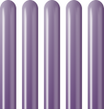 260K Kalisan Nozzle Up Twisting Latex Balloons Mirror Violet (50 Per Bag)