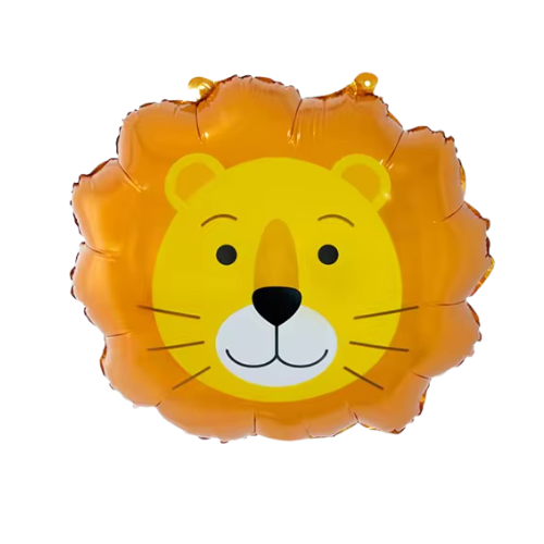 21 Inches Lion Head Foil Balloon Brand Colour Wheel Value Line