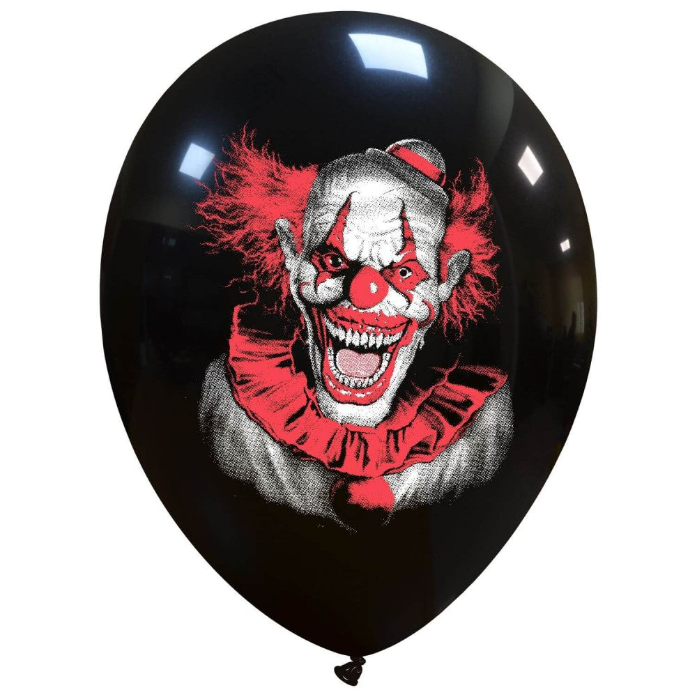 Uninflated 12 Inches Clown Single Sided (25 Per Bag) Cattex Brand Latex Balloons Manufacturered By Cattex