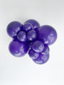 17 Inch Tuftex Latex Balloons (50 Per Bag) Plum Purple Manufacturer Inflated Image