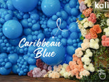 Not Inflated 260K Nozzle Up Kalisan Twisting Latex Balloons Standard Caribbean Blue (50 Per Bag) Brand Name Kalisan In Turkey for Bargain Balloons