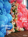 Uninflated 260K Nozzle Up Kalisan Twisting Latex Balloons Standard Caribbean Blue (50 Per Bag) Brand Name Kalisan In Turkey for Bargain Balloons