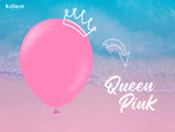 Not Inflated 18" Kalisan Latex Balloons Standard Queen Pink (25 Per Bag) Brand Name Kalisan In Turkey for Bargain Balloons